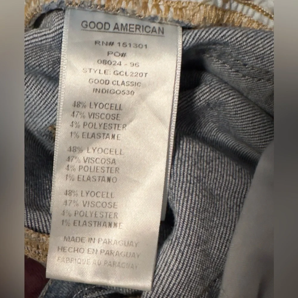 Good American Good Legs Straight Jeans - Picture 4 of 4